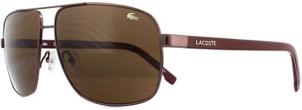 Lacoste Zonnebril L162S 210 Bruin Bruin Verloop