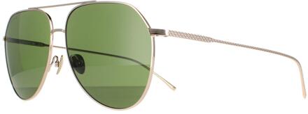 Lacoste zonnebril L209S 714 Glansend goudgroen - maat