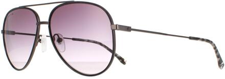 Lacoste zonnebril L247S 021 Mat Dark Gray Gray Gradiënt Grijs - One Size