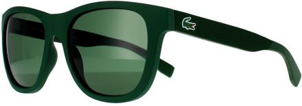 Lacoste zonnebril L848S 315 Mat Green Gray Groen - One Size