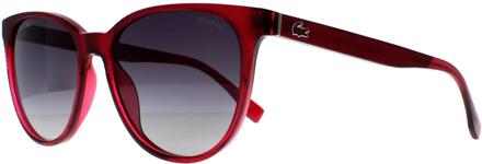 Lacoste zonnebril L859SP 525 Fuchsia Gray Gradient Rood