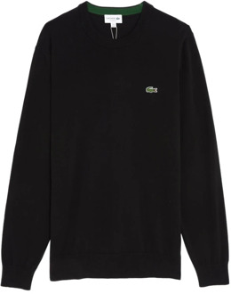 Lacoste Zwarte Sweaters voor Heren Lacoste , Black , Heren - 2Xl,Xl