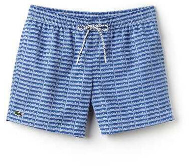 Lacoste Zwembroek swim thermal - maat S Blauw