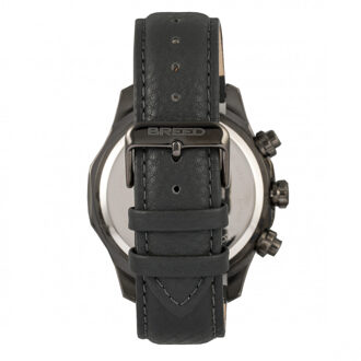 Lacroix chronograaf horloge met leren band Grijs