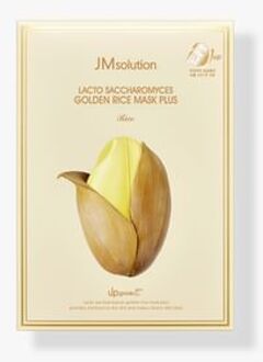 Lacto Saccharomyces Golden Rice Mask Set Plus Rice 30ml x 10 sheets