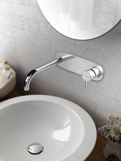 Laddy Inbouw Wastafelmengkraan 006J - Chroom