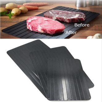 Lade 35.5*20.5Cm Ontdooien Board Quick Ontdooien Lade Keuken Gadgets Vlees Ontdooien Lade Thuis Keuken Tool Voedsel Lade 29.5x20.8x0.2CM