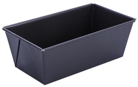 Lade Bakvorm Rechthoekige Toast Mal Taart Brood Brood Black Carbon Stalen Bakken