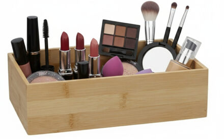 Lade organizer - bamboe hout - 25 x 15 x 7 cm