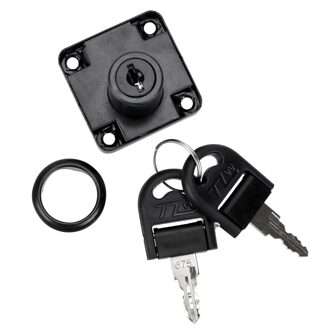 Lade Sloten Met 2 Sleutels Zinklegering Cam Sloten Hardware Kabinet Sloten Voor Bureau Archiefkast Lock zwart