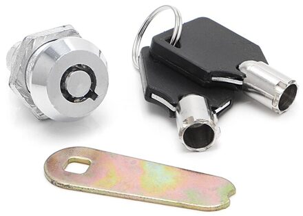 Lade Tubular Cam Lock Voor Deur Mailbox Kabinet Kast W/2 Sleutels 20Mm
