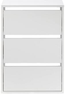 Ladeblok Genua - 70x50x40 Cm - Spaanplaat - Wit