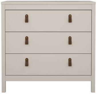 Ladekast Madeira - Greige - 80x82x38 Cm - Spaanplaat - Grijs#Beige