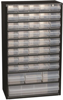 Ladekast met 44 laden c 11-44 Zwart