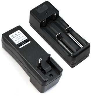 Lader 18650 Batterijen Universele Dual Slots Lader Geen Batterij Opladen Voor DC3.7V 18650 14500 16430 Li-Ion Batterij