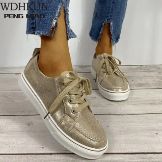 Ladies Breathable Hollow Out Flat Loafers Women Casual Round Toe Flats Shoes Comfortable Sneakers Plus Size Chaussure Femme