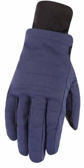 Ladies Outdoor Ski Gloves Winter Warm and Cold Waterproof Thickened Sports Snowboard Gloves Waterproof Winter Warm Gloves donker blauw