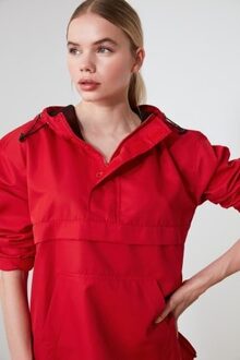 Lady Kırımızı Kangoeroe Zakken Sport Windjack