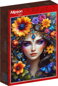Lady of Flowers Puzzel (1000 stukjes)
