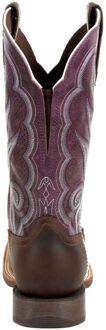 Lady Rebel Pro Leren Dames Oiled Bruin/Plum Laarzen - EU 39/ UK 6