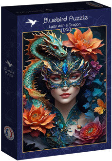 Lady with a Dragon Puzzel (1000 stukjes)