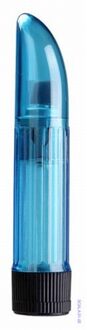 Ladyfinger Crystal Clear - Vibrator - Blauw - Ø 25 mm