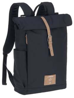 Lässig Luiertas Rolltop Backpack incl. verschoningsmatje - night blue Multikleur