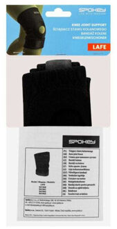 Lafe neopreen kniebrace Zwart - XL