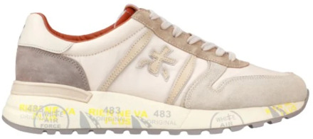 Lage Lander sneakers in beige, taupe, bruin Premiata , Multicolor , Heren - 42 Eu,43 Eu,40 Eu,41 EU