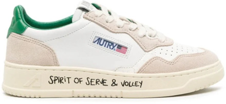 Lage Medaille Sneakers Autry , White , Heren - 40 Eu,41 EU