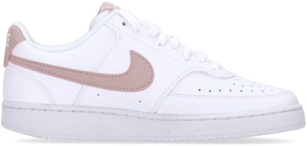 Lage Next Nature Wit/Roze Sneakers Nike , White , Dames - 36 1/2 Eu,38 1/2 Eu,35 1/2 EU