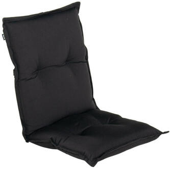 Lage rug donkergrijs 100x50x9 cm Havana