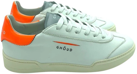 Lage Sneakers Ghoud , White , Heren - 40 Eu,44 EU