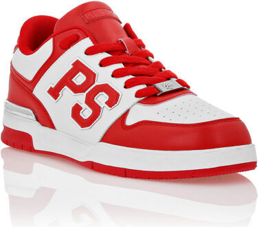 Lage Sneakers Ps - maat EU 37 Wit/Rood