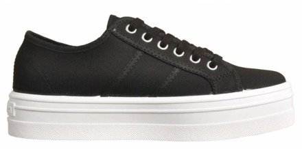 Lage Sneakers Victoria  BLUCHER LONA PLATAFORMA