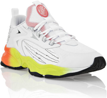 Lage Sneakers Wit/Multi