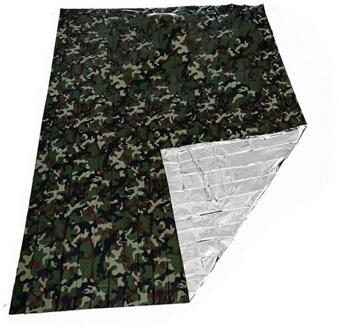Lage Temperatuur Rescue Deken Waterdicht Warm Rescue Deken Aid Portable Eerste Deken M5R4 oerwoud camouflage
