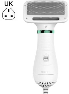Lage Tempratuur Geluidsarme Huisdier Droger Hond Föhn Blower Gelikter Haar Kam Voor Pet Haar Reiniging Drogen Grooming UK plug