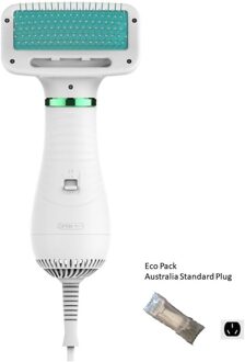 Lage Tempratuur & Noise Huisdier Droger Hond Grooming Kam Pet Kat Föhn Gooming Kam Dierlijke Grooming Droger Kat Haar droger En Kam AU(Addpater) Eco