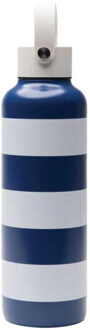 Lagoa roestvrijstalen waterfles 600ml Blauw - One size