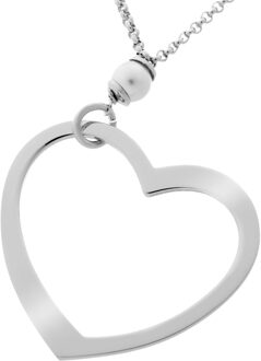 'Laguna' Dames 925 Sterling Zilveren Ketting met Hanger - Zilver ZK-7183