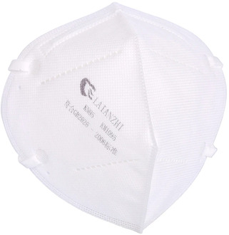 LAIANZHI KM1095 KN95 Respirator Earloop Folding Particulate Dust Protective Mask