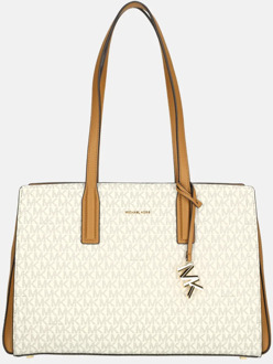 Laila shopper M vanilla/acorn Ecru