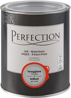 Lak - Hoogglans - Muisgrijs - 750ml