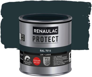 Lak Protect - Hoogglans - Antracietgrijs Ral 7016 - 250ml