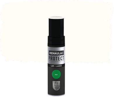 Lak Protect - Mat - Zuiver Wit Ral 9010 - 12ml
