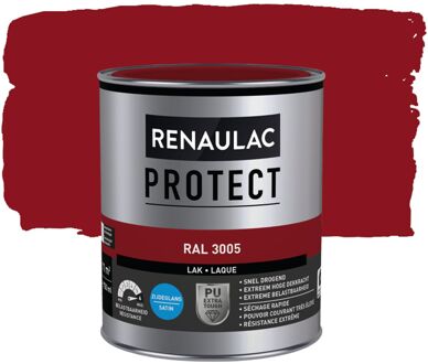 Lak Protect Ral3005 Zijdeglans 750ml