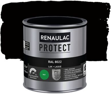 Lak Protect Ral8022 Mat 250ml