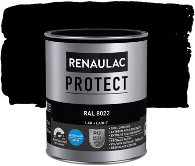 Lak Protect Ral8022 Zijdeglans 750ml