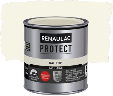 Lak Protect Ral9001 Hoogglans 250ml